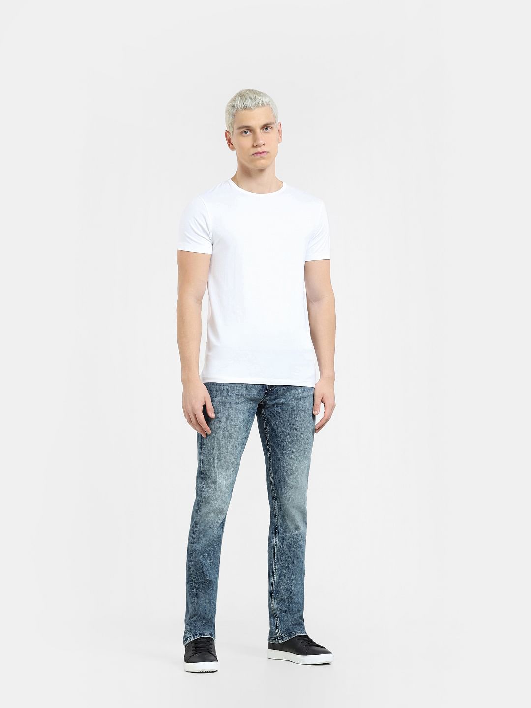 White Crew Neck T-shirt