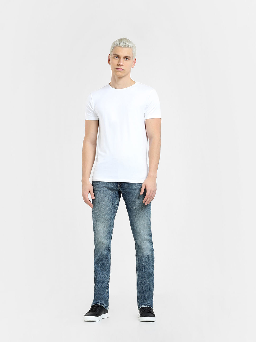 White Crew Neck T-shirt