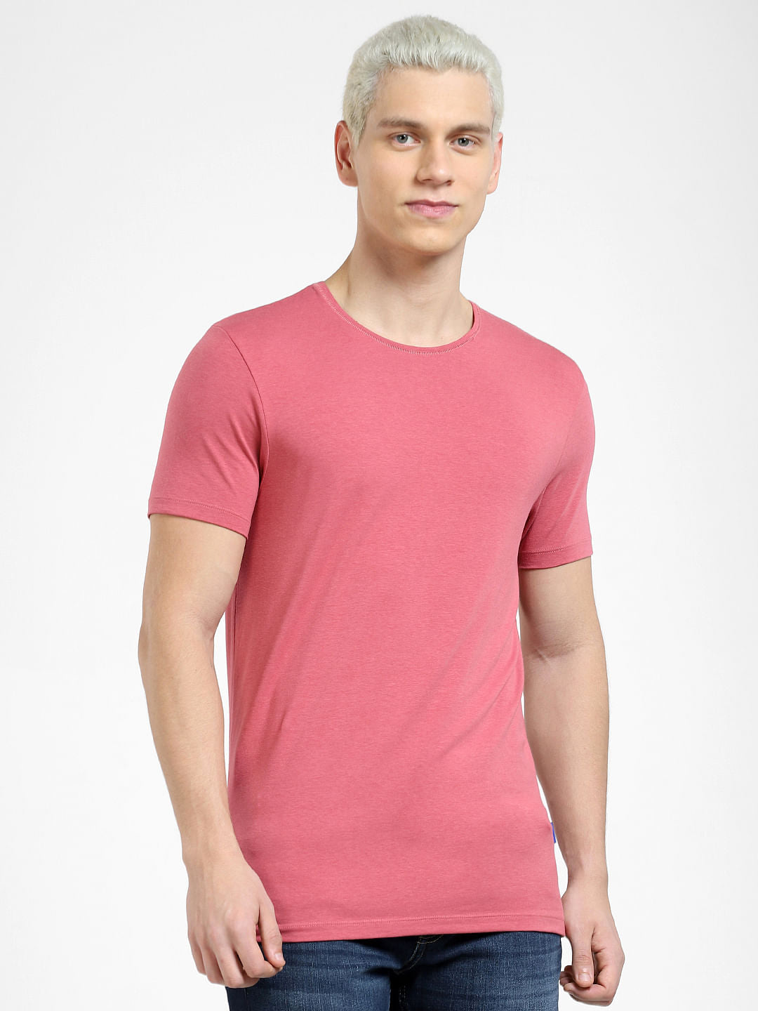 Mauve Crew Neck T-shirt