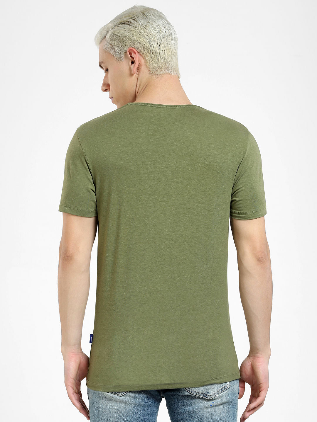 Green Crew Neck T-shirt