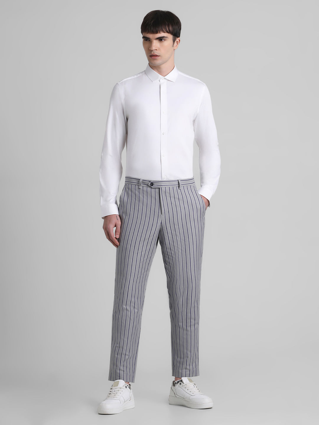 White Full Sleeves Shirt