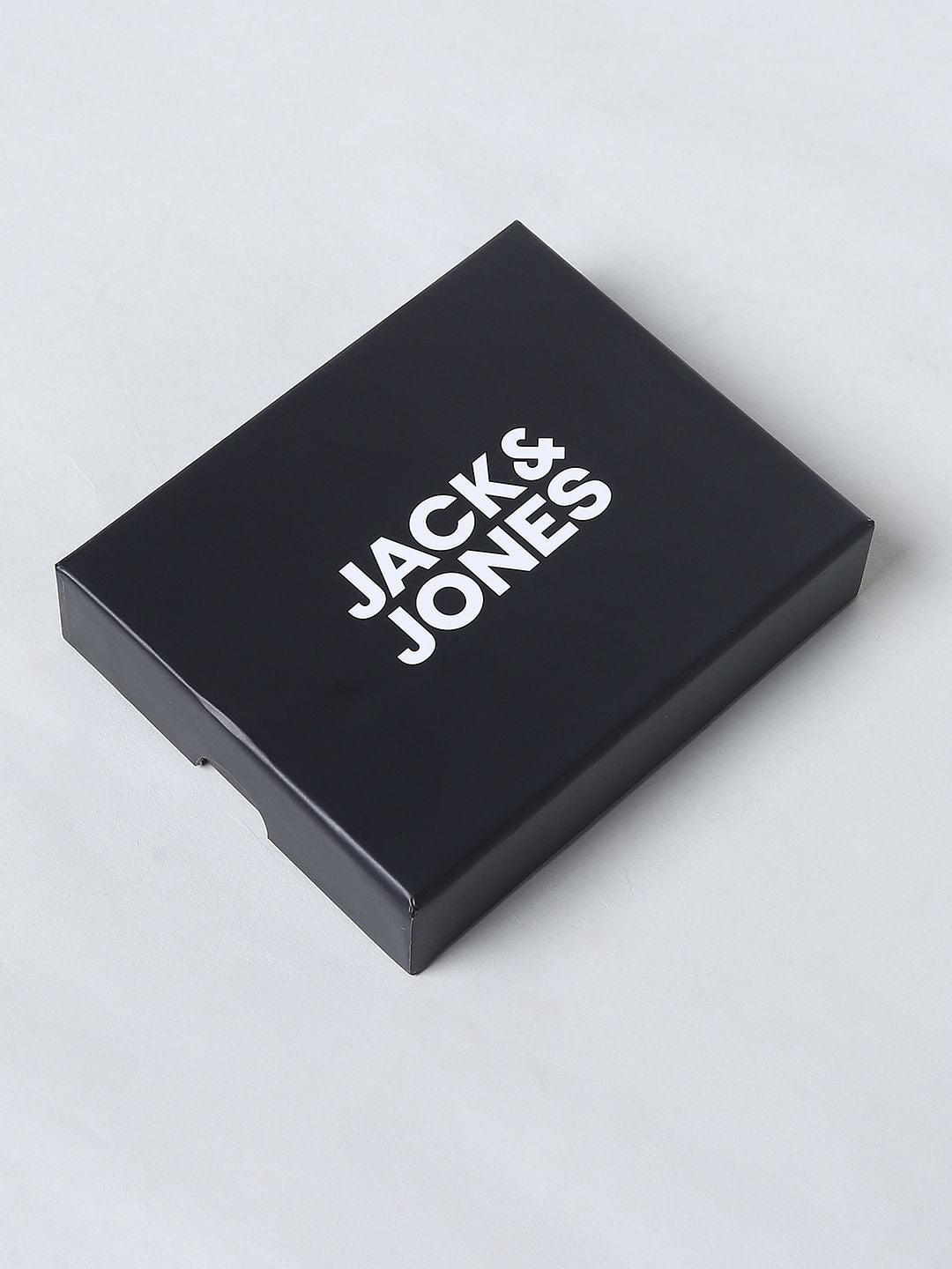 Brown Colourblocked Leather Wallet