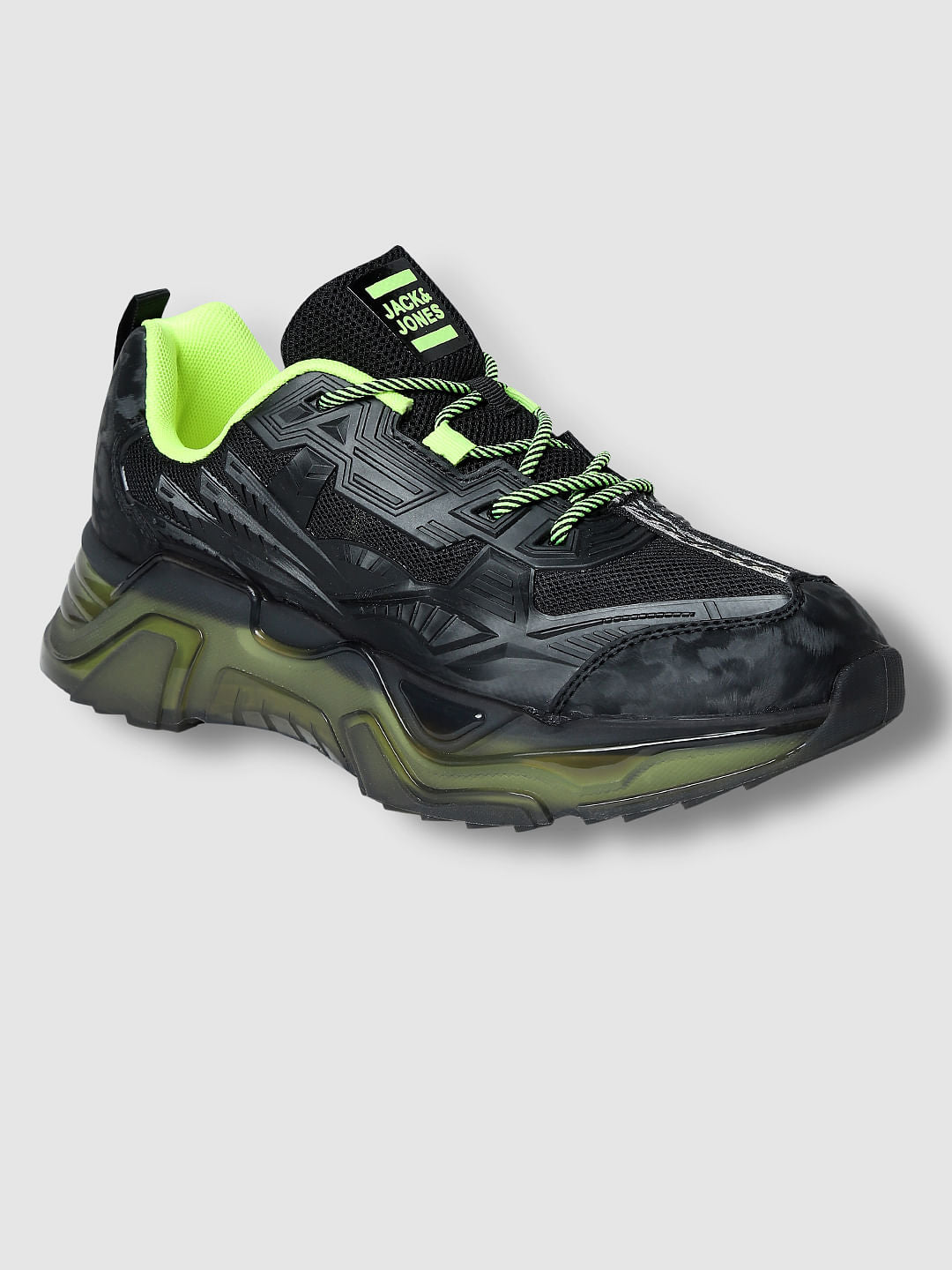 Black Chunky Sneakers