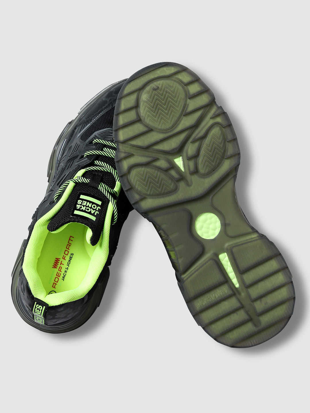 Black Chunky Sneakers