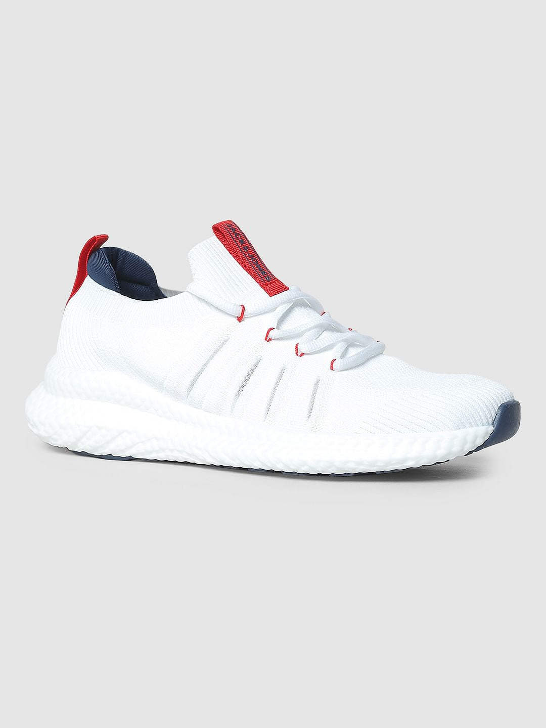 White Slip-On Sneakers