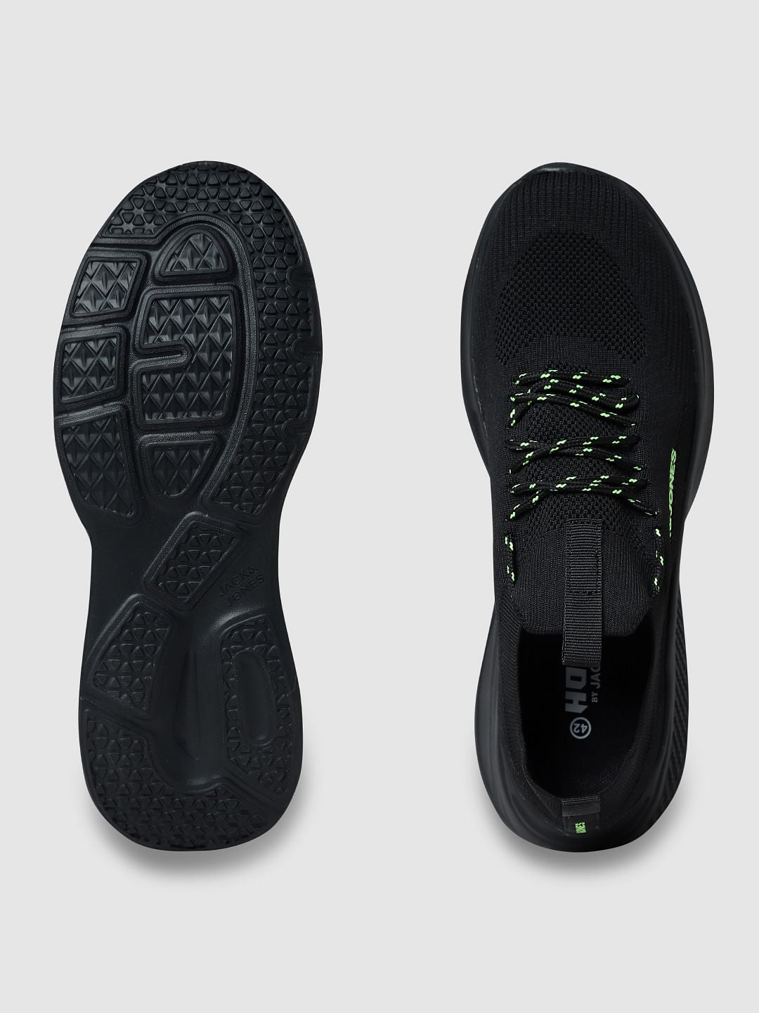 Black Slip-On Sneakers