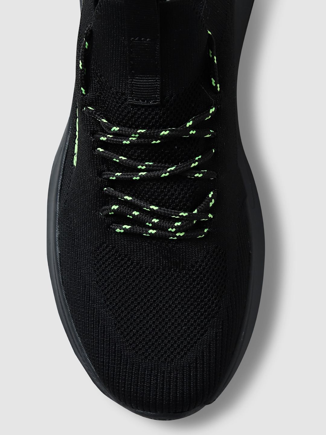 Black Slip-On Sneakers