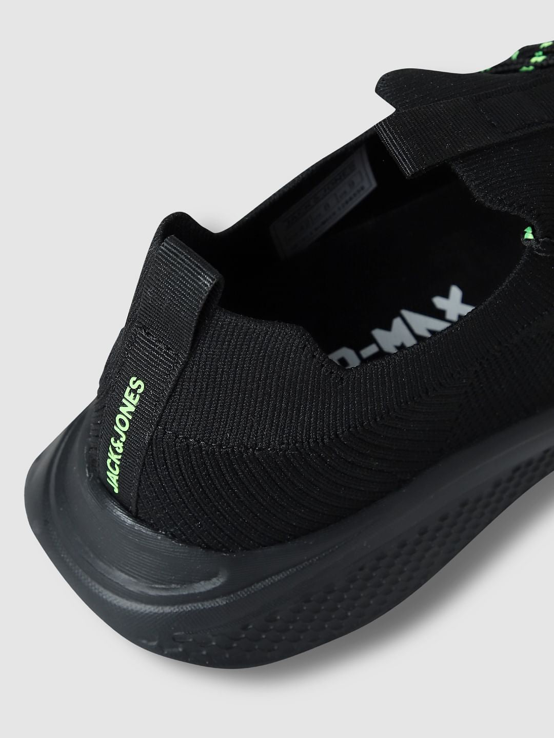 Black Slip-On Sneakers