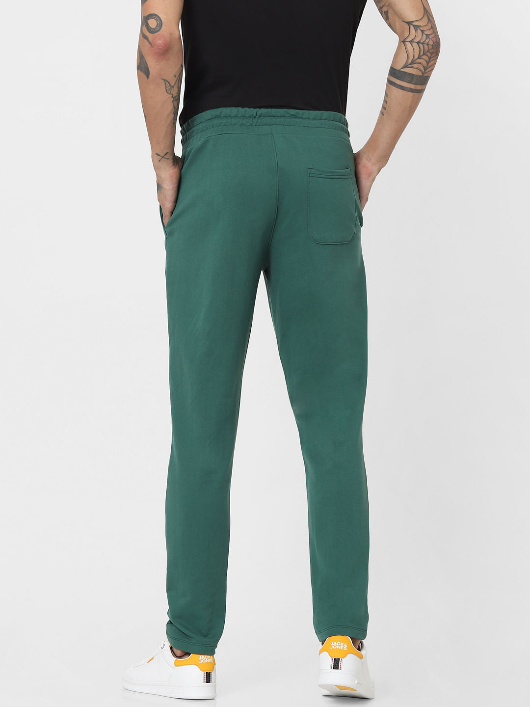 Green Mid Rise Sweatpants