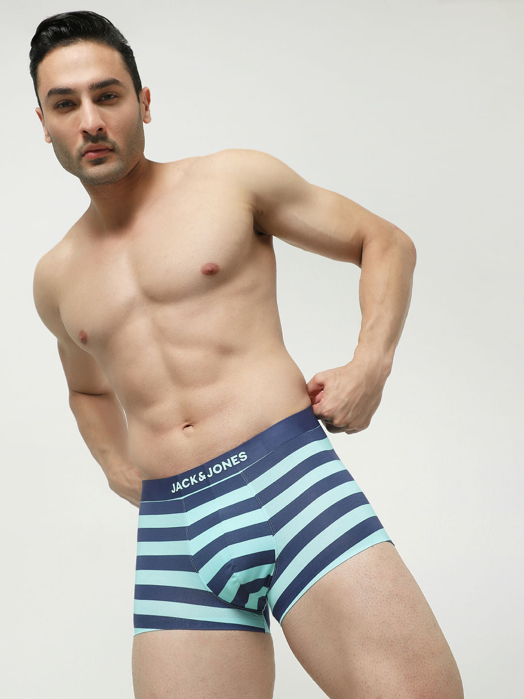 Blue Striped Trunks