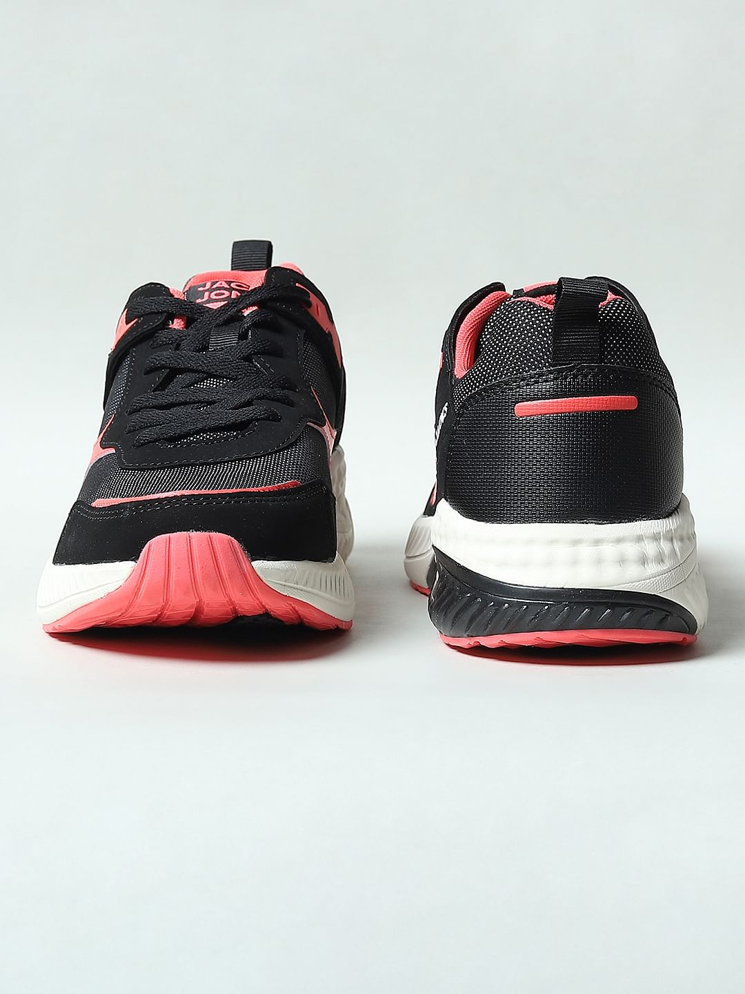 Black Colourblocked Sneakers