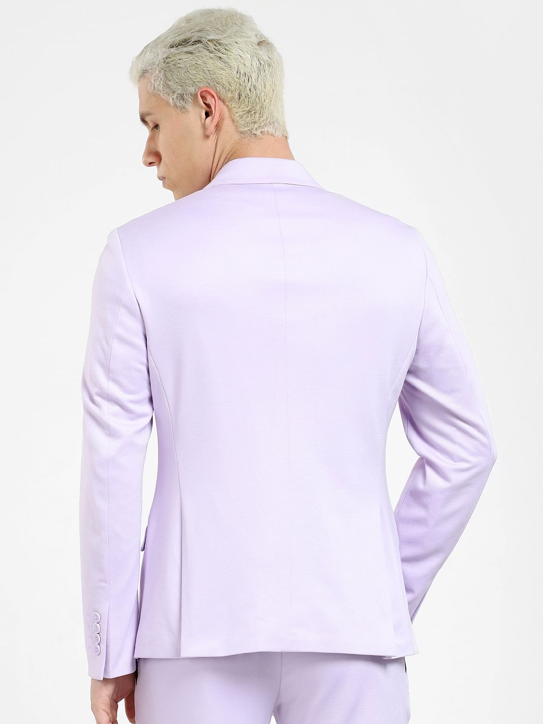 Lilac Slim Fit Blazer