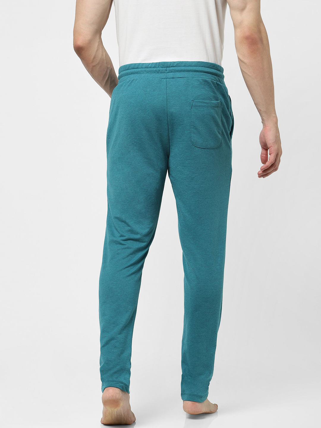 Teal Mid Rise Trackpants