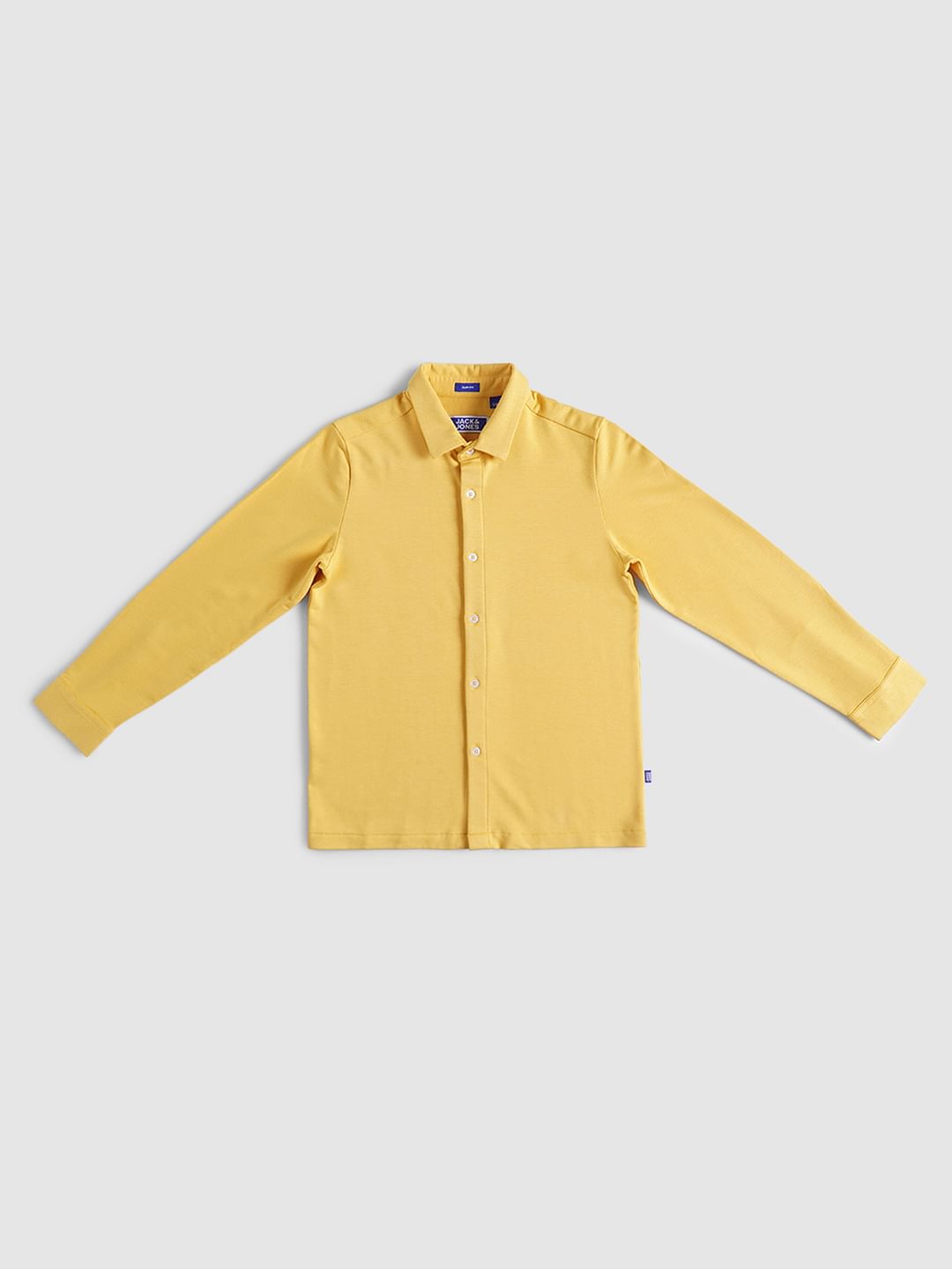BOYS Yellow Jersey Full Sleeves Shirt