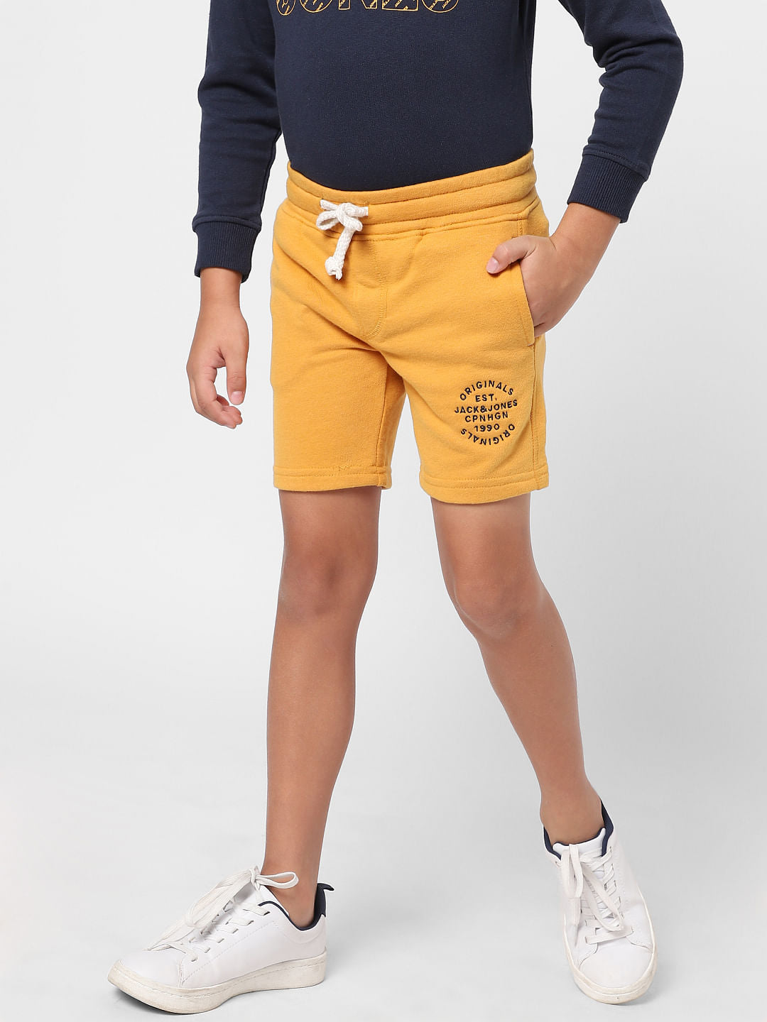 BOYS Yellow Sweatshorts