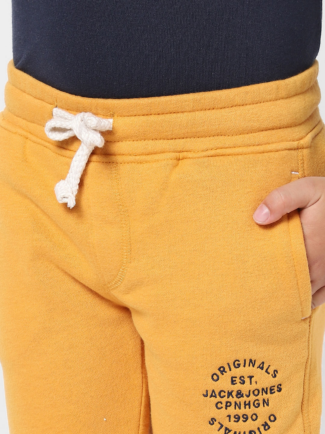 BOYS Yellow Sweatshorts