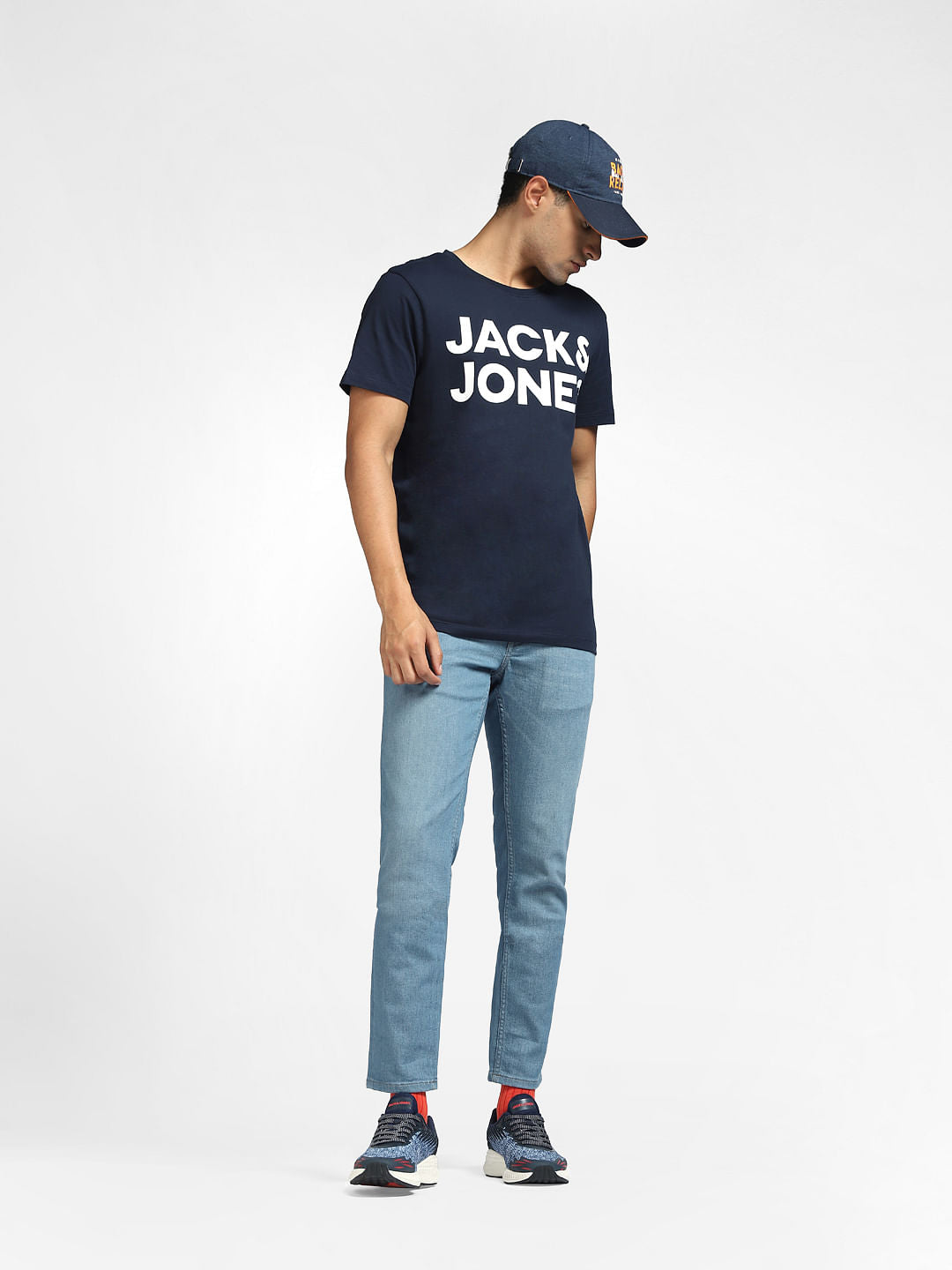 Blue Low Rise Ben Skinny Jeans
