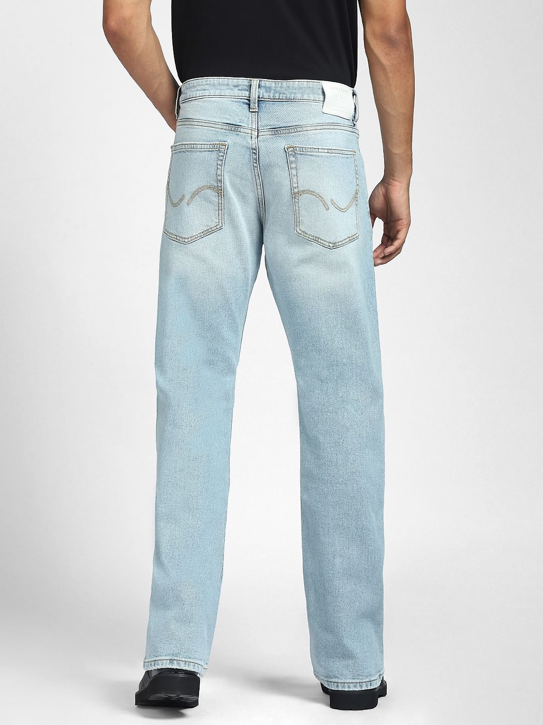 Light Blue High Rise Bootcut Jeans