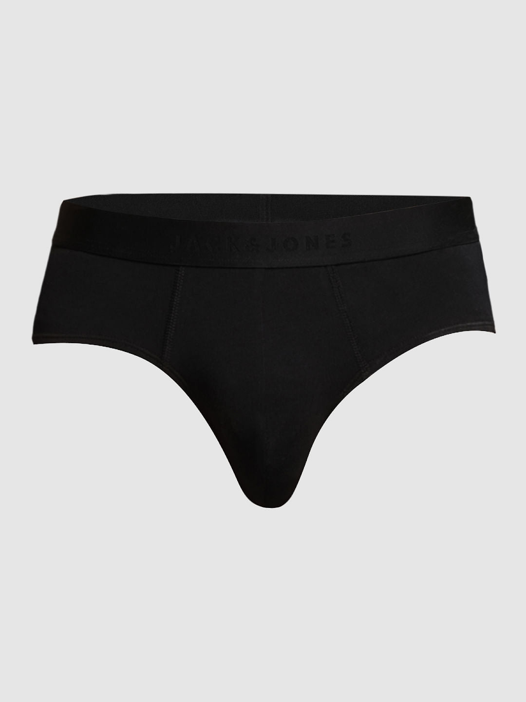 Black Cotton Modal Briefs