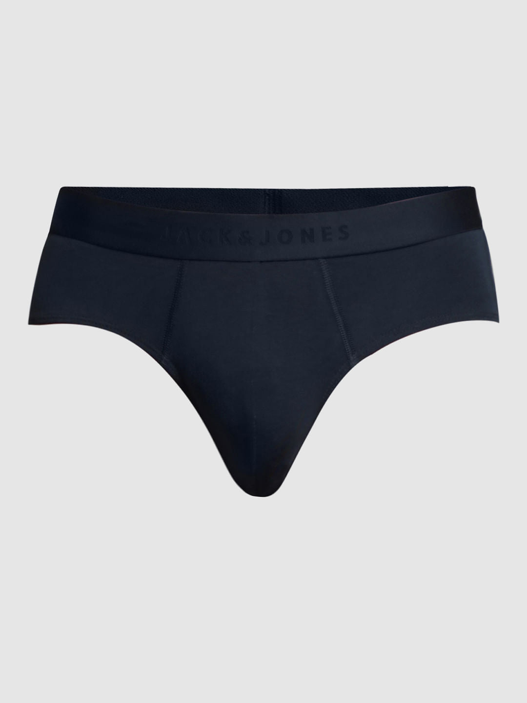 Navy Blue Cotton Modal Briefs