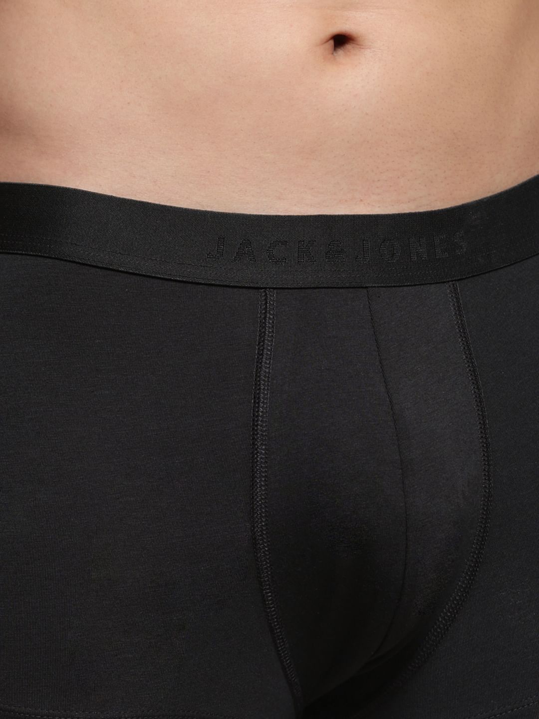 Black Cotton Modal Trunks