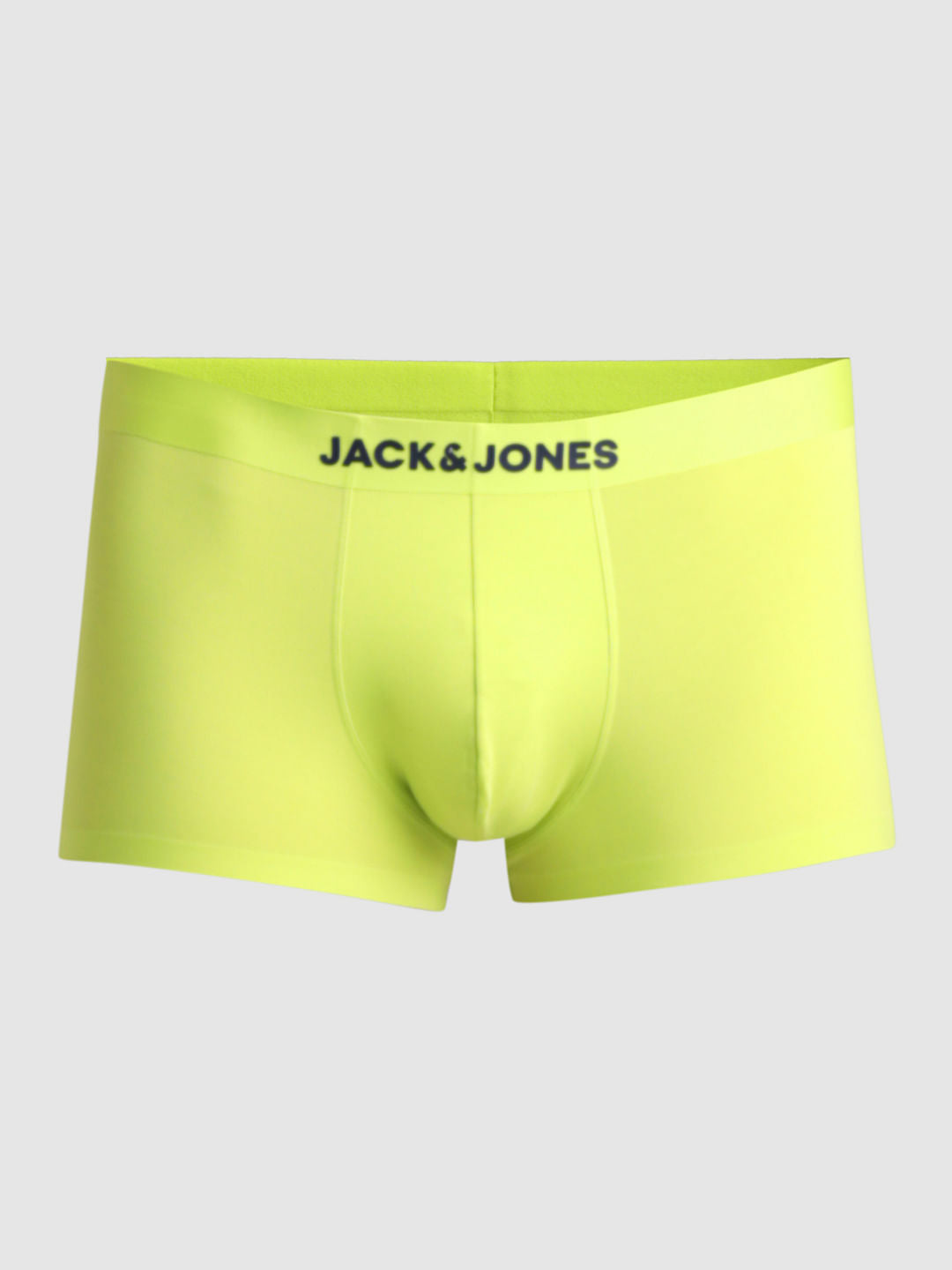 Lime Yellow Knitted Trunks