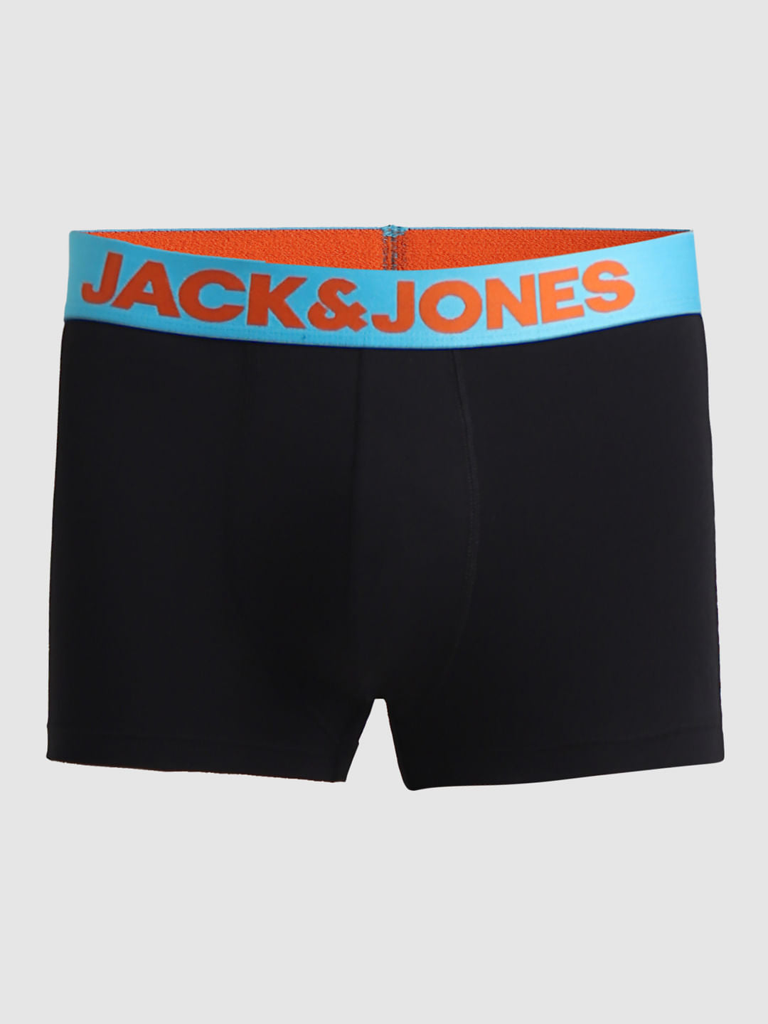 Pack Of 2 Blue & Black Logo Print Trunks