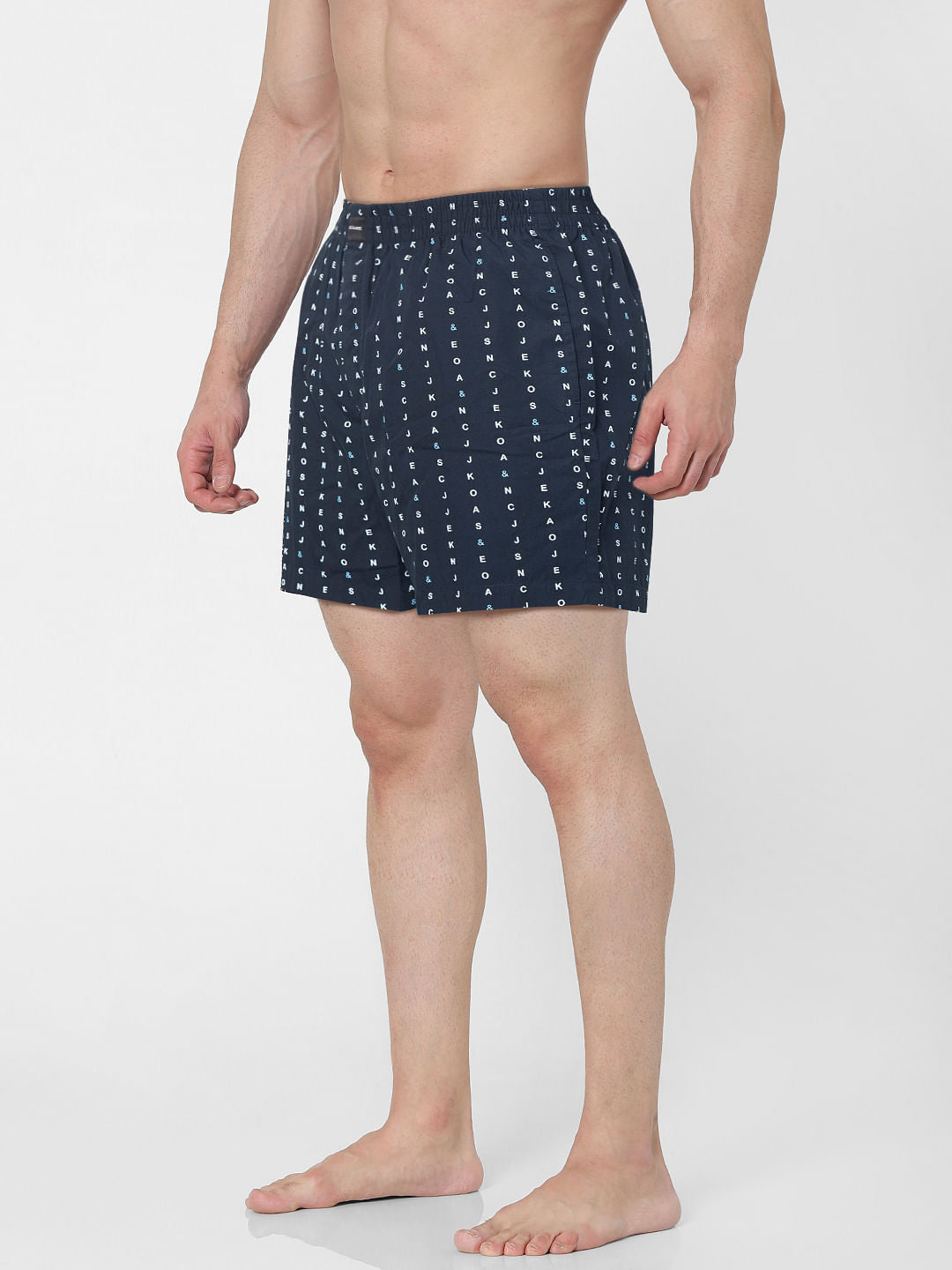 Blue All Over Print Boxers