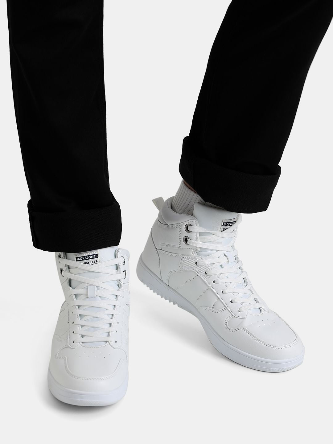 White High Top Sneakers