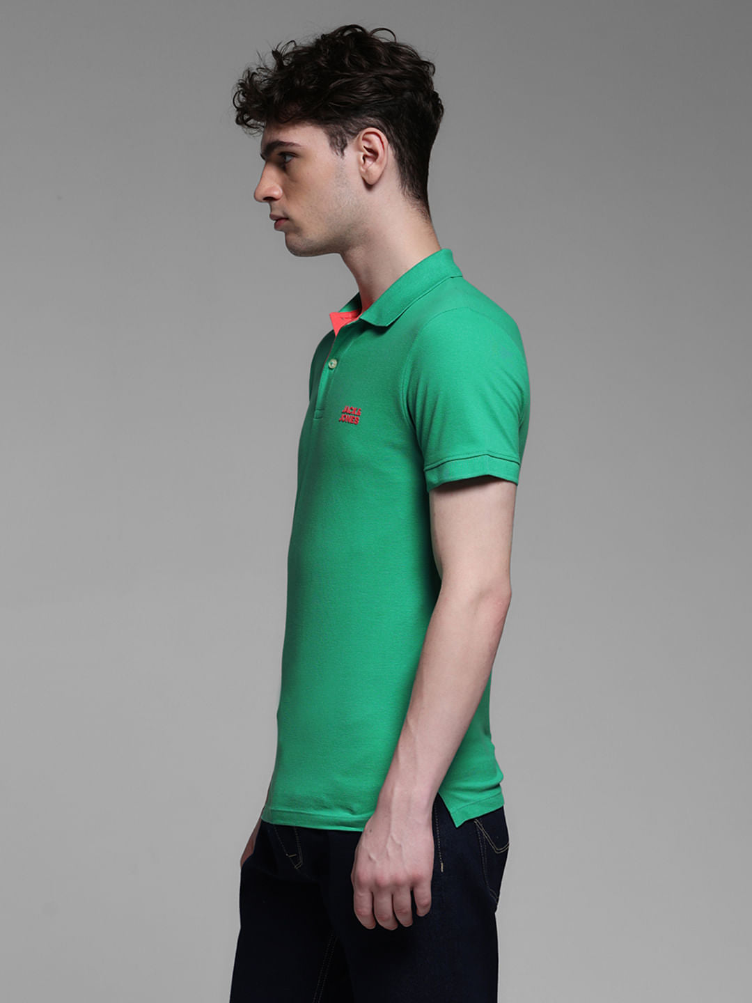 GREEN COTTON POLO