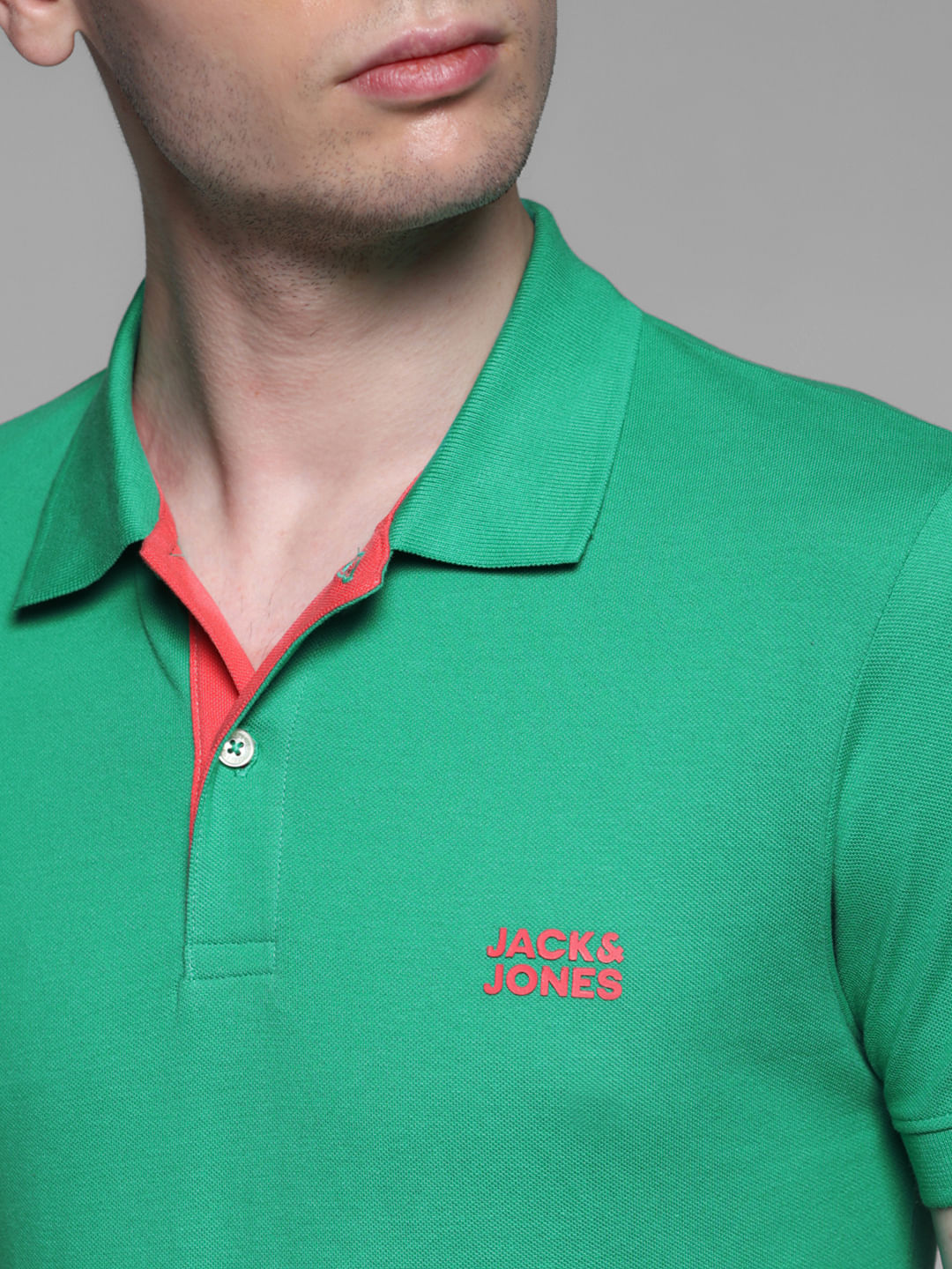 GREEN COTTON POLO