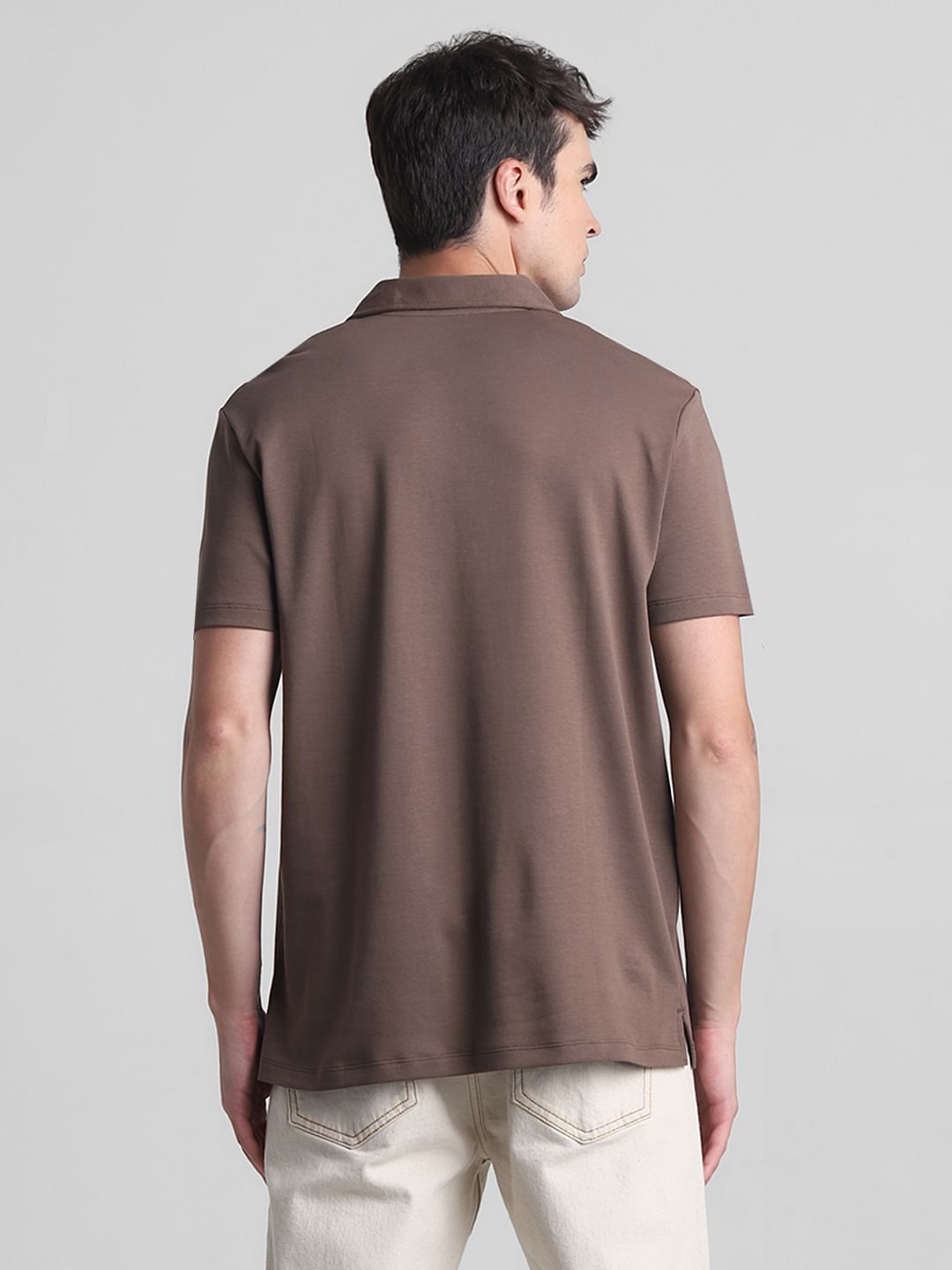 Chocolate Brown Polo T-shirt