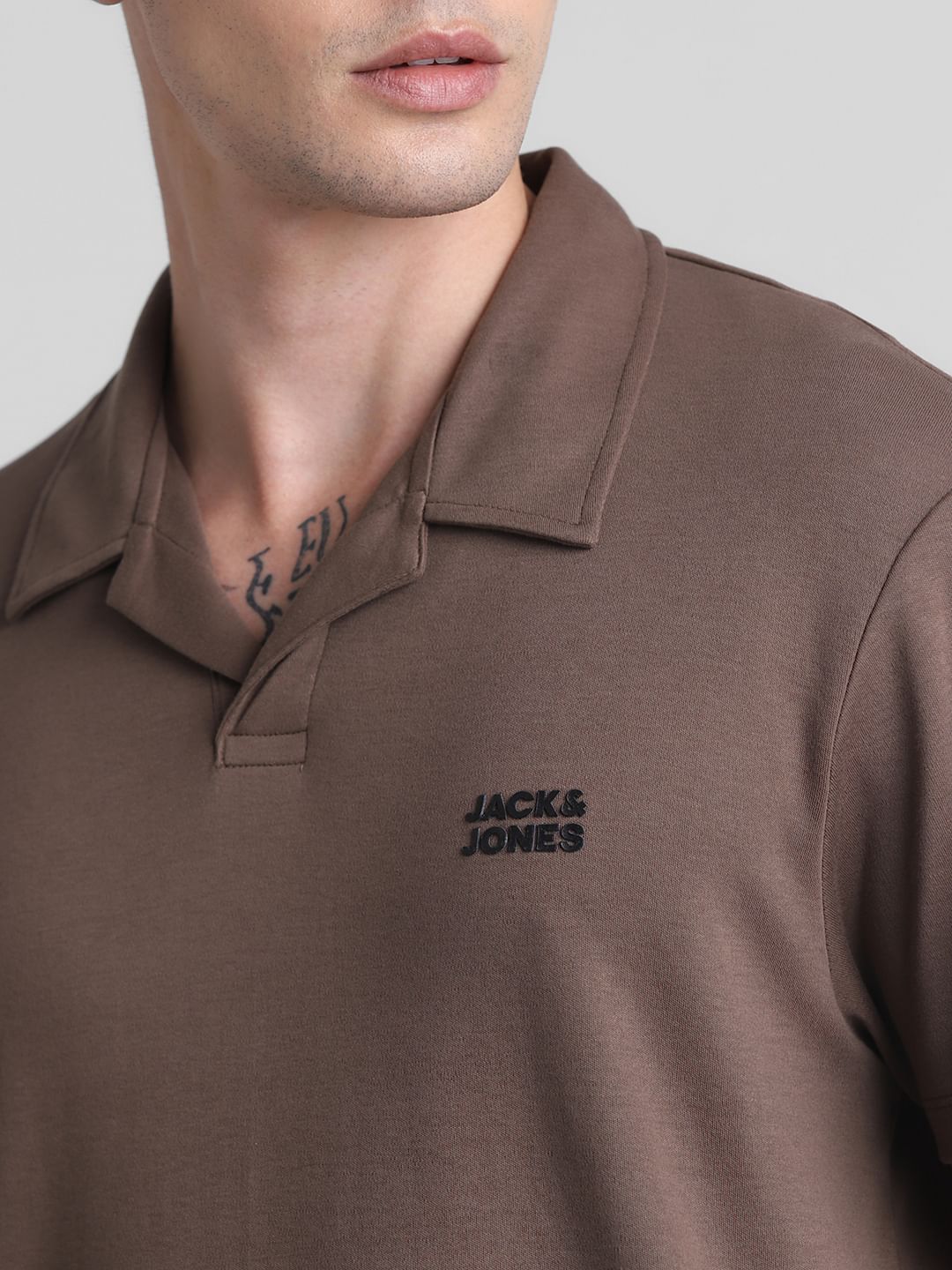 Chocolate Brown Polo T-shirt