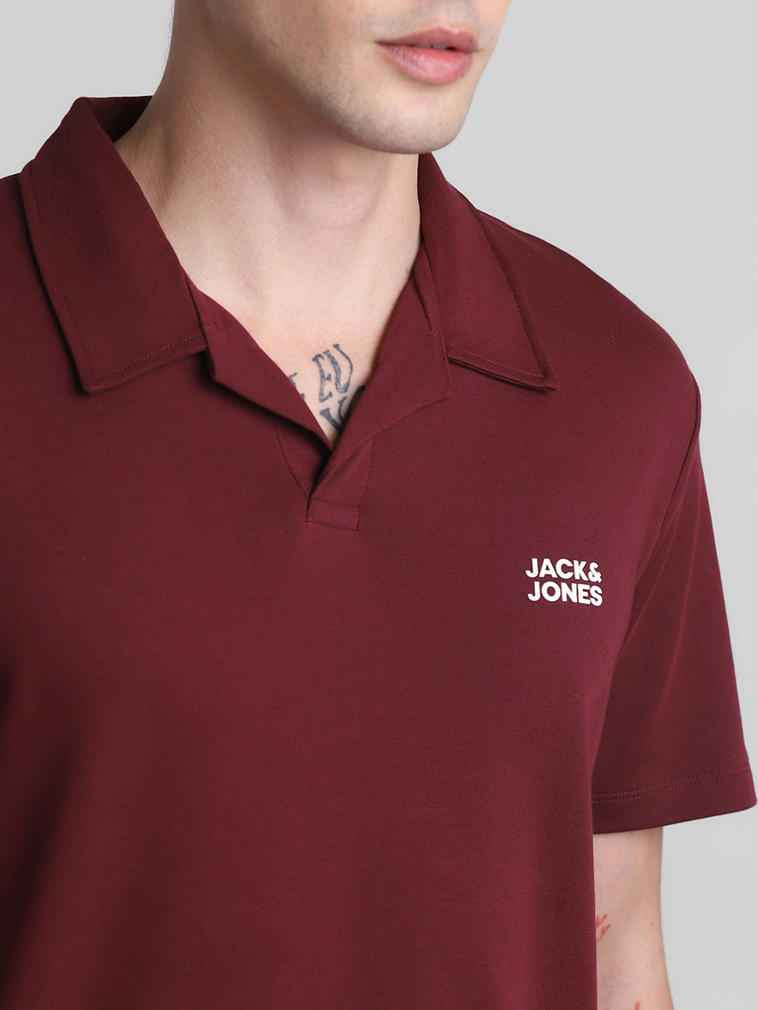 Maroon Polo T-shirt