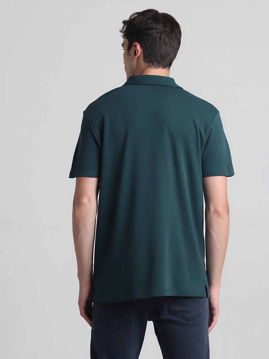 Dark Green Polo T-shirt