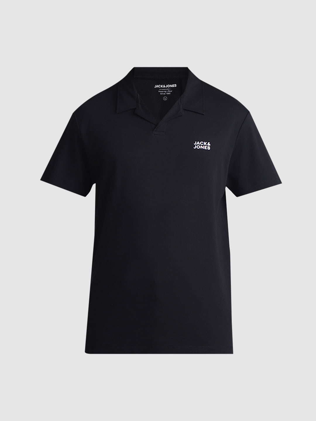 Jet Black Polo T-shirt