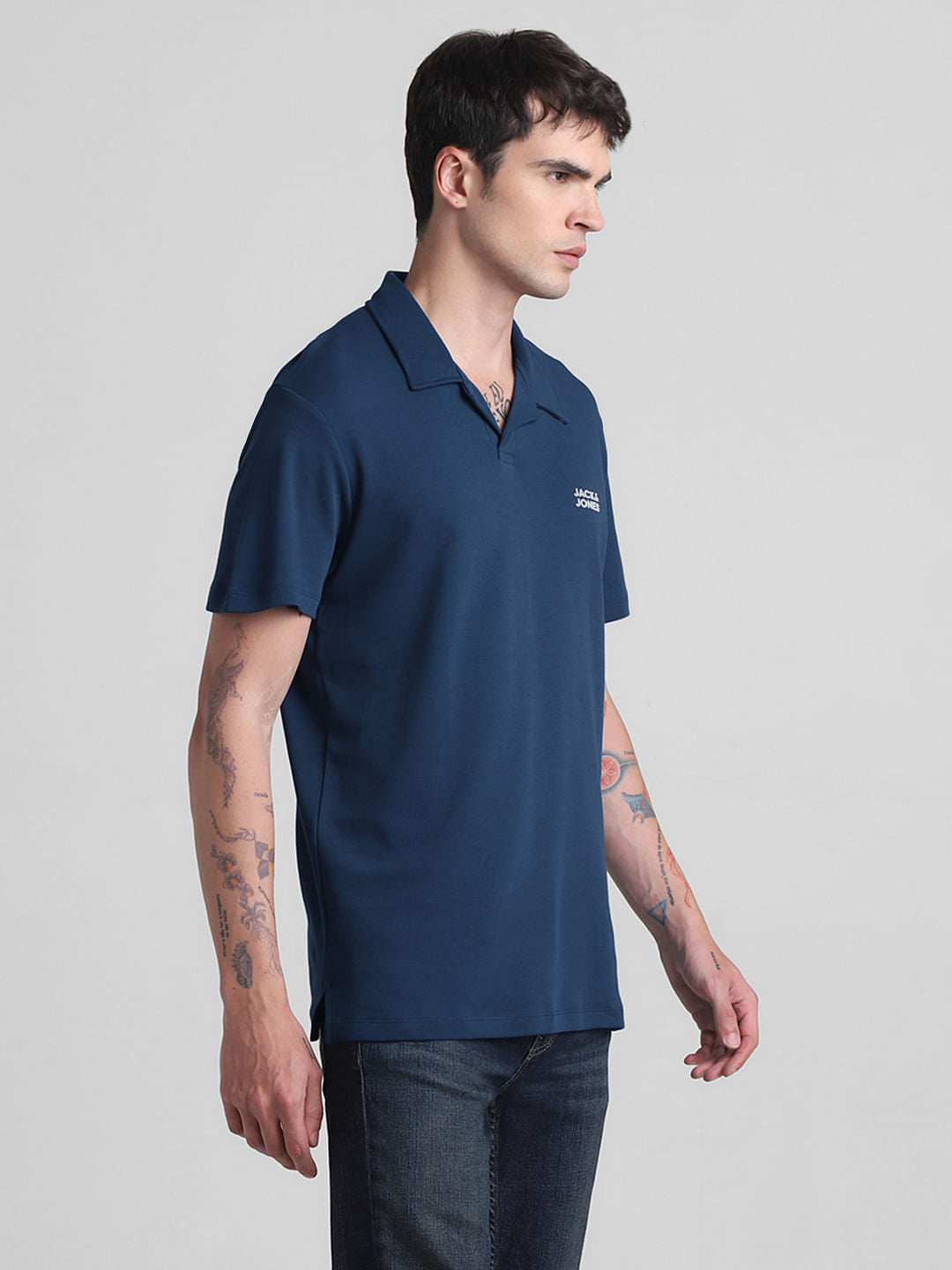 Dark Blue Polo T-shirt