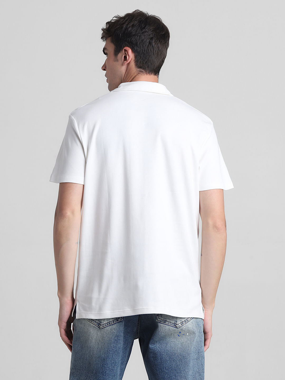 White Polo T-shirt
