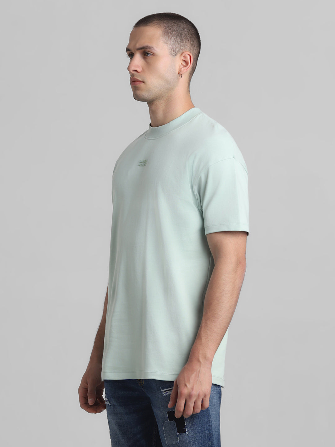Aqua Green Oversized T-shirt
