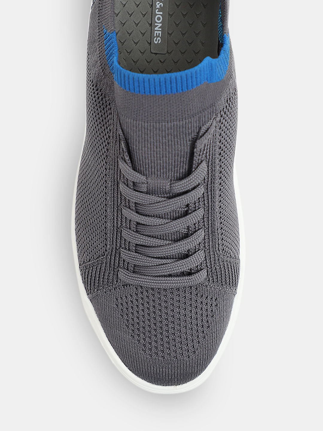 Light Grey Knit Sneakers