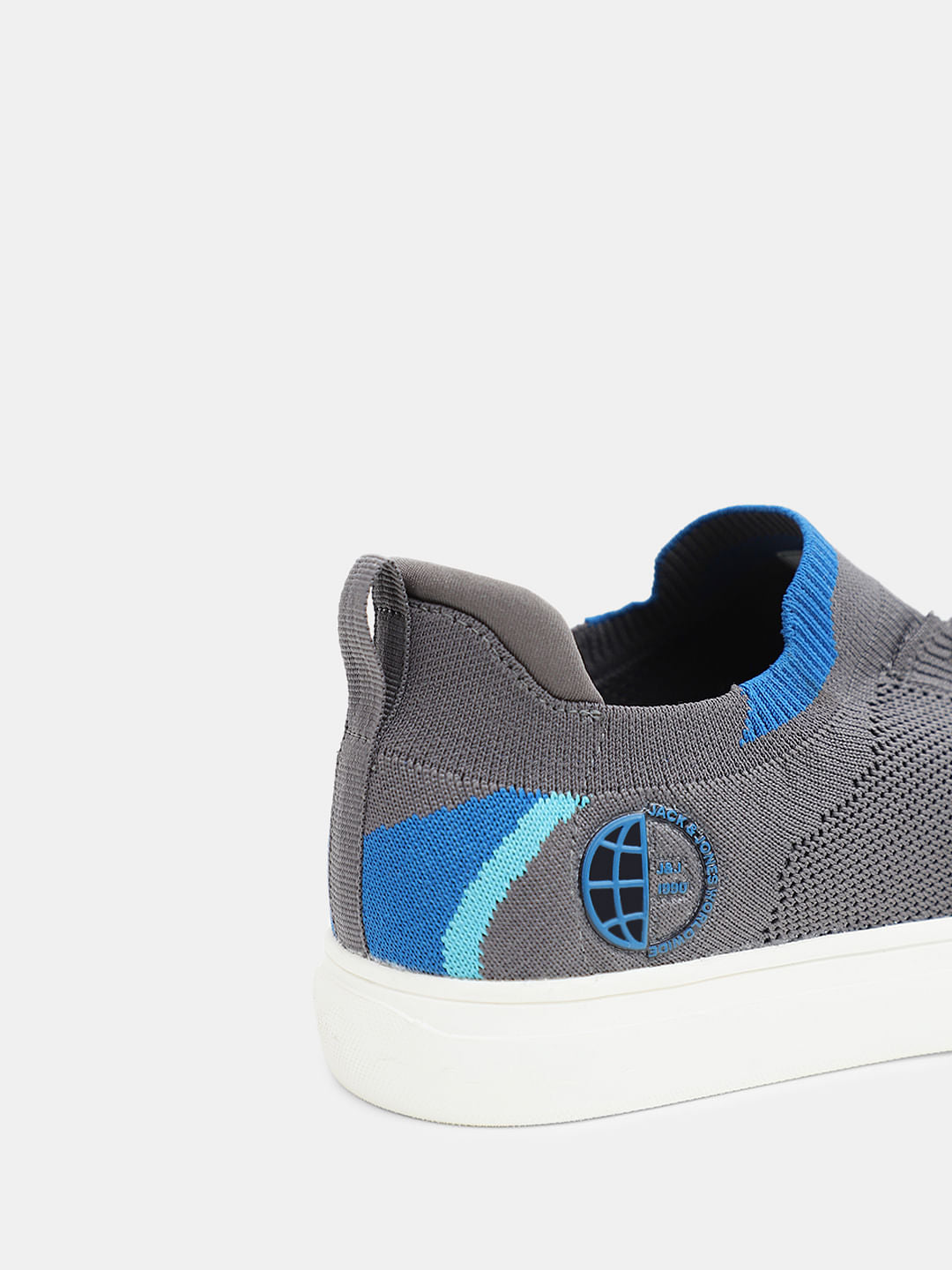 Light Grey Knit Sneakers