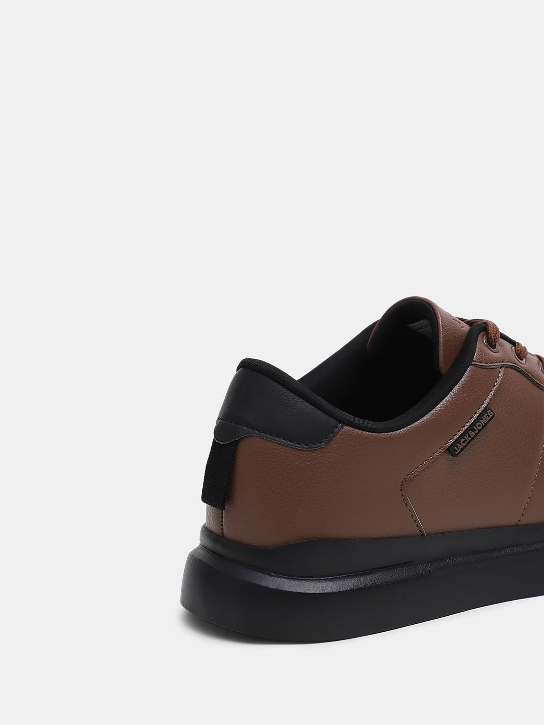 Brown Premium Lace Up Sneakers