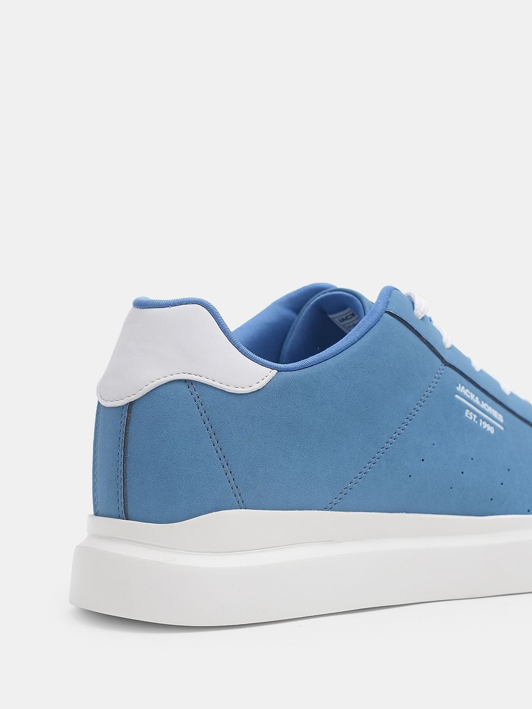 Blue Vintage Lace-Up Sneakers