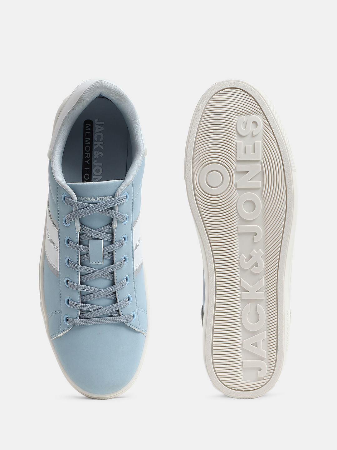 Light Blue Colourblocked Sneakers