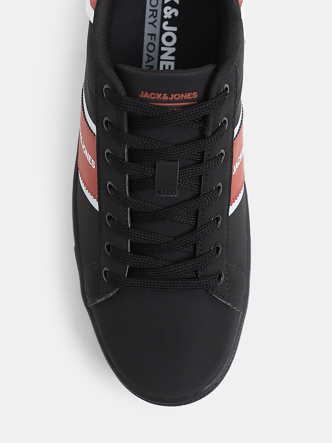 Black Colourblocked Sneakers