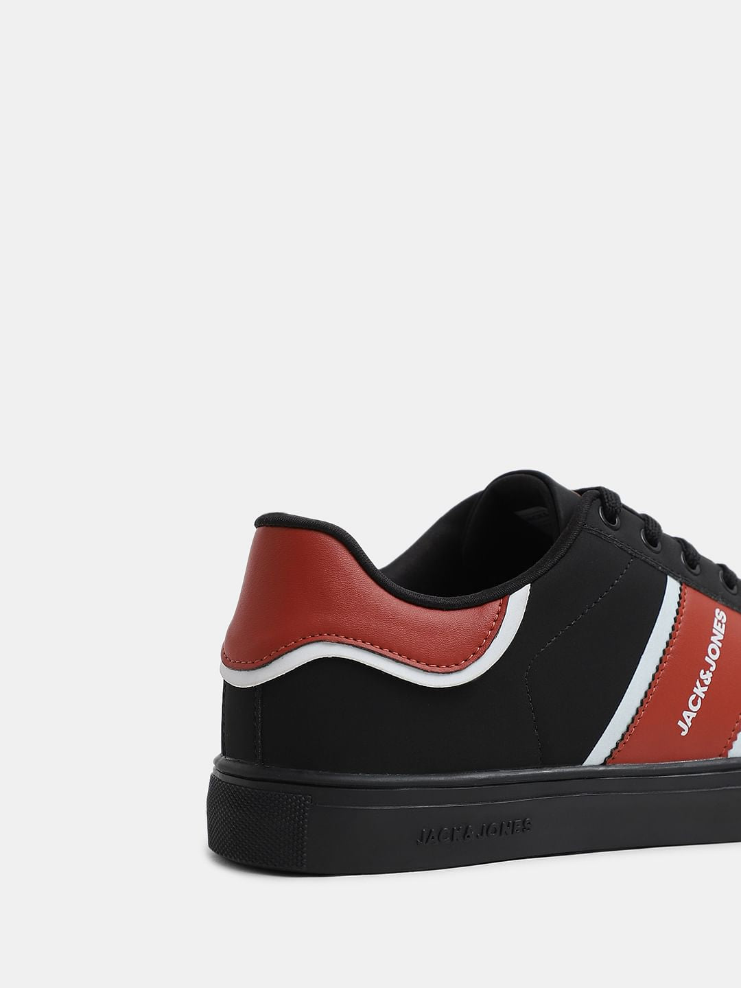 Black Colourblocked Sneakers