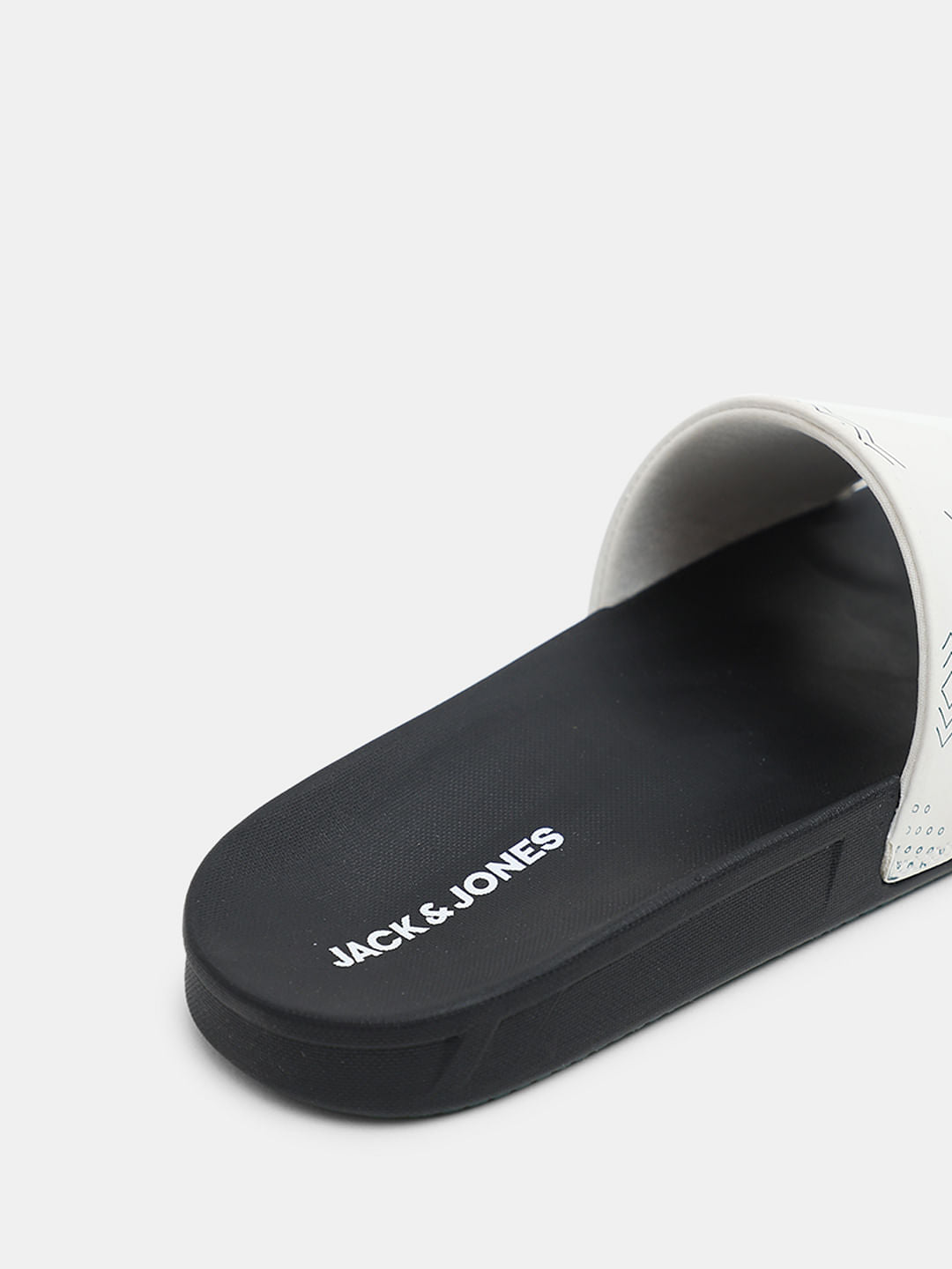 Black Printed Sliders