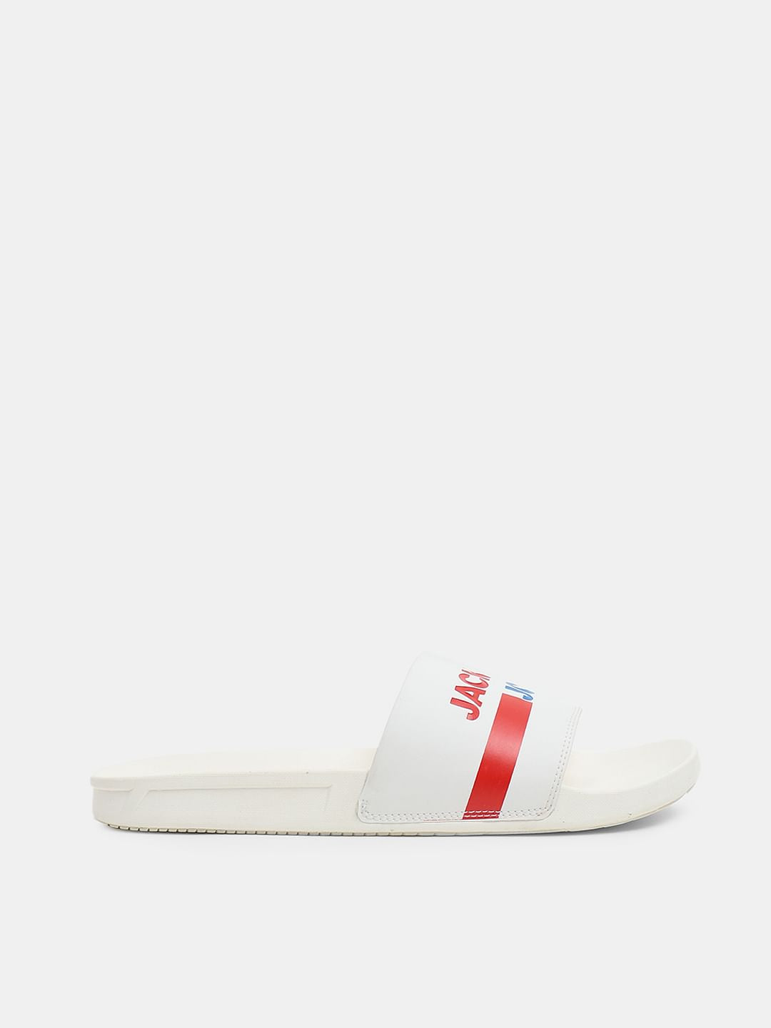 Off-White Logo Print Sliders