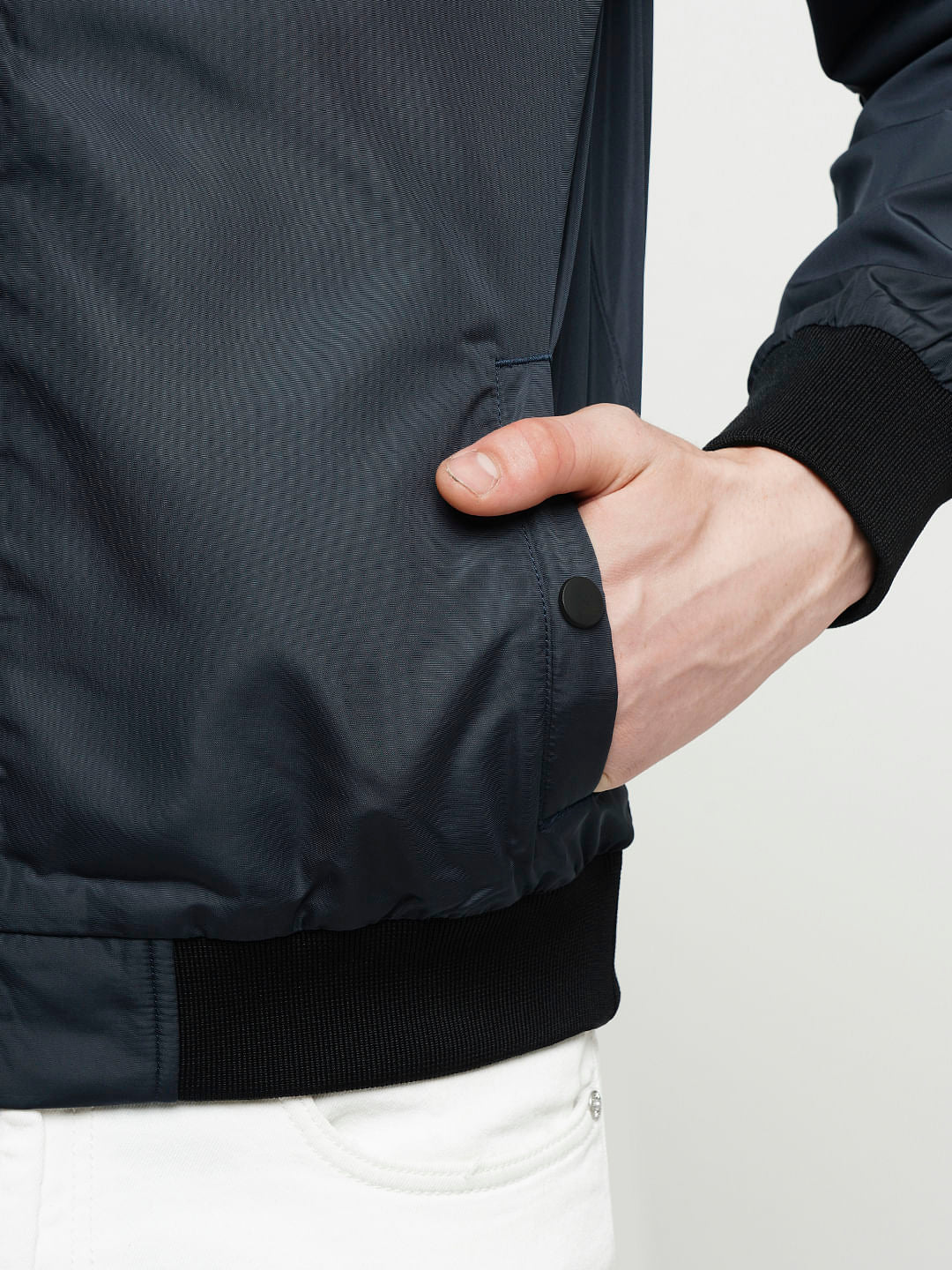 PRODUKT by JACK&JONES Navy Blue Bomber Jacket