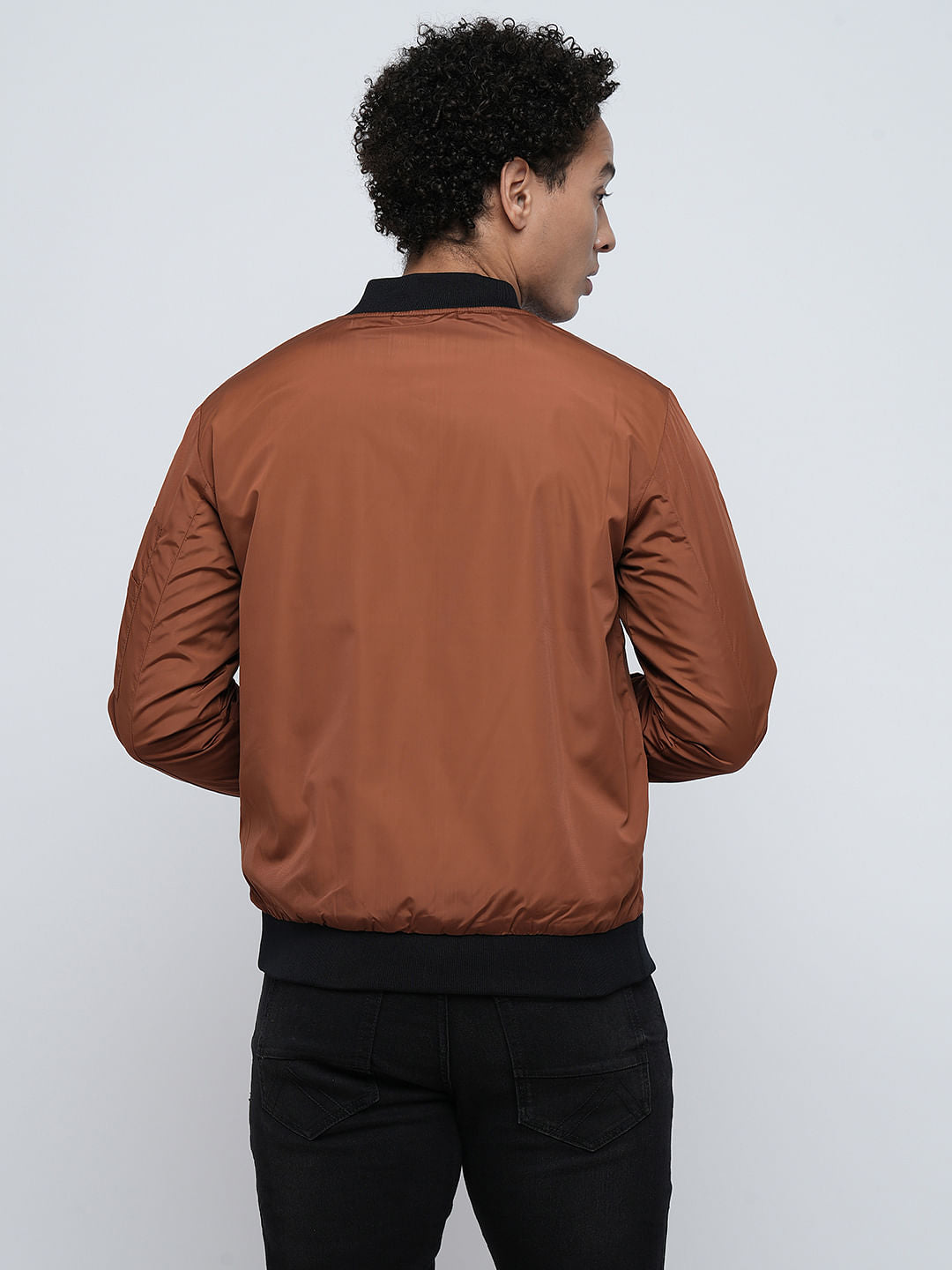 PRODUKT by JACK&JONES Brown Bomber Jacket